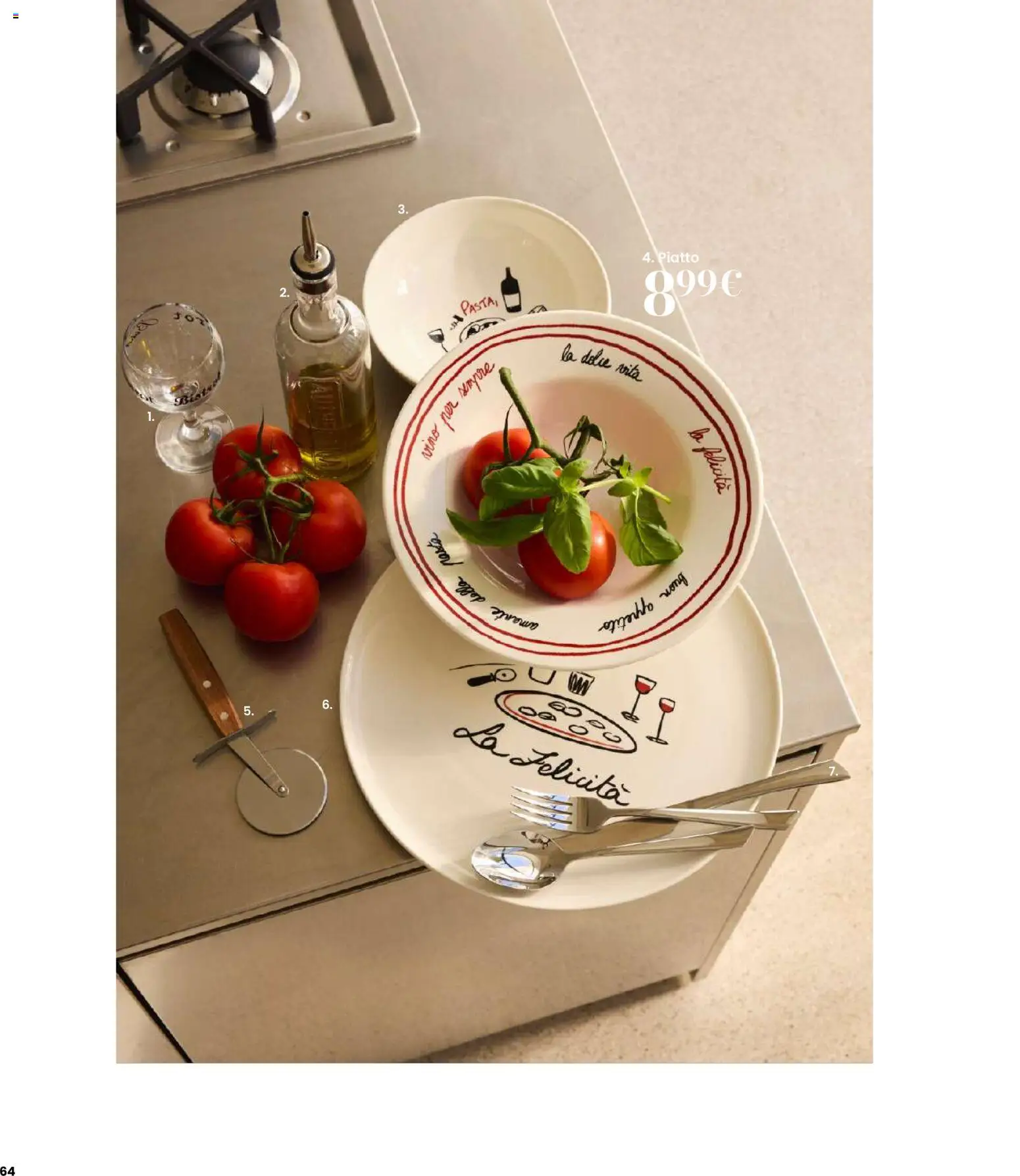 Volantino Maisons du Monde del 12.02.2026 | Pagina: 64 | Prodotti: Vino, Pasta, Piatto