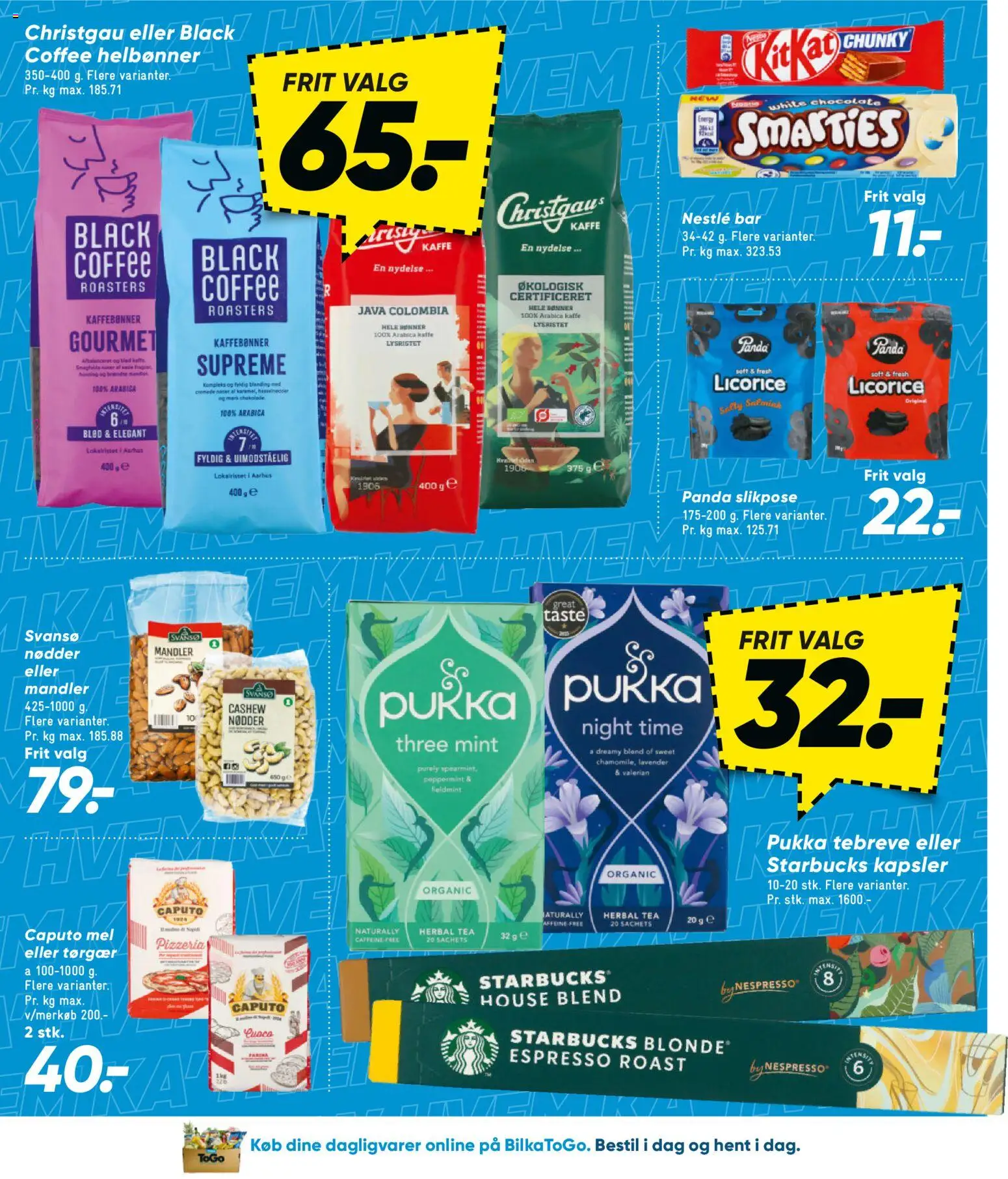 Bilka tilbudsavis – gyldig fra 23.01.2026 | Side: 31 | Produkter: Kaffe, Nødder, Mel, Mandler