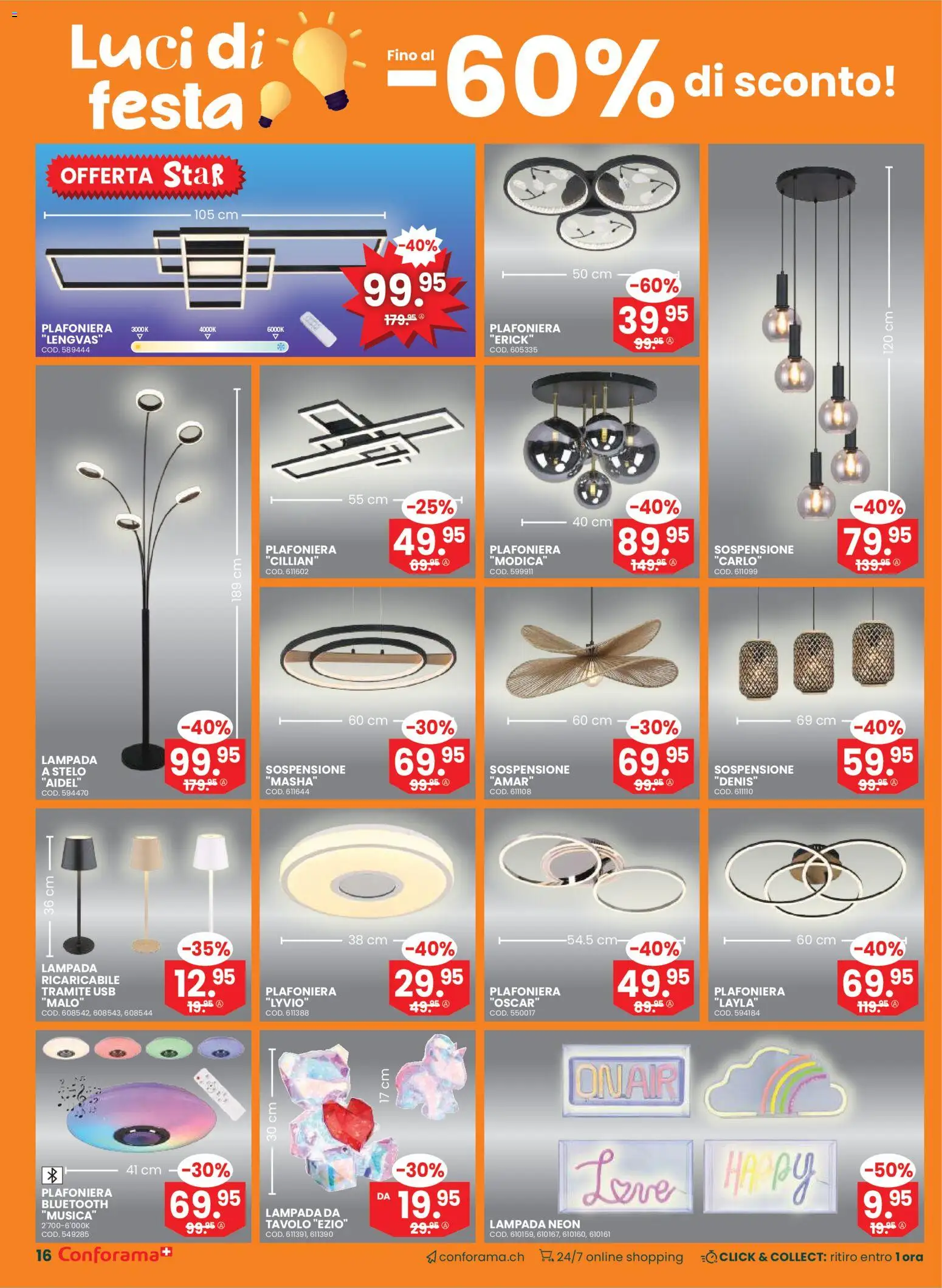 Conforama Aktionen Mobili e Materassi – gültig ab 28.01.2026 | Seite: 16 | Produkte: Usb