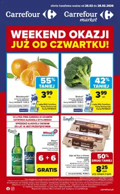 Pogląd oferty "Carrefour Gazetka - Weekend okazji" - ważna od 26.02.2026