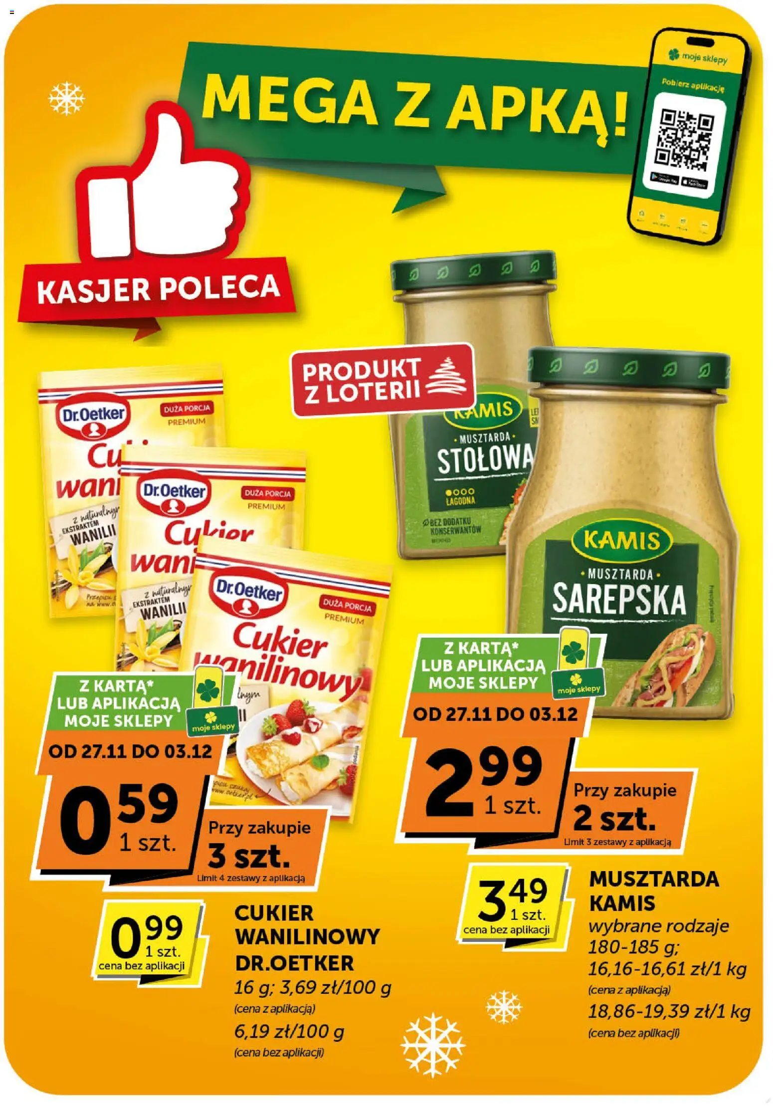 Groszek Gazetka - Minimarket od 27.11.2025 | Strona: 17 | Produkty: Musztarda, Cukier