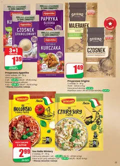 Pogląd oferty "Dino Gazetka" - ważna od 12.11.2025 | Strona: 23 | Produkty: Czosnek, Majeranek, Papryka, Sery