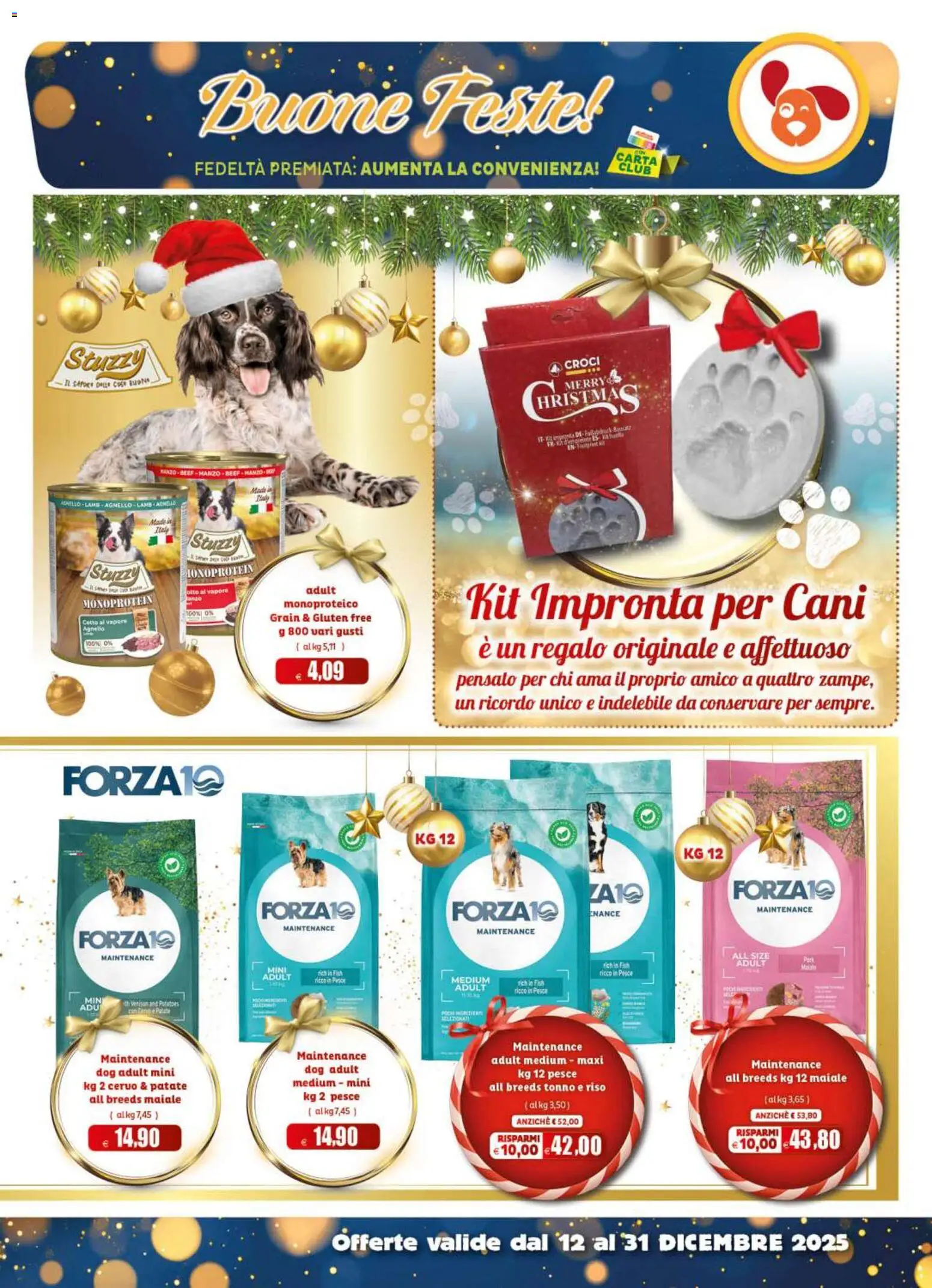 Volantino Elite Supermercati del 12.12.2025 | Pagina: 5 | Prodotti: Maiale, Pesce, Tonno, Agnello