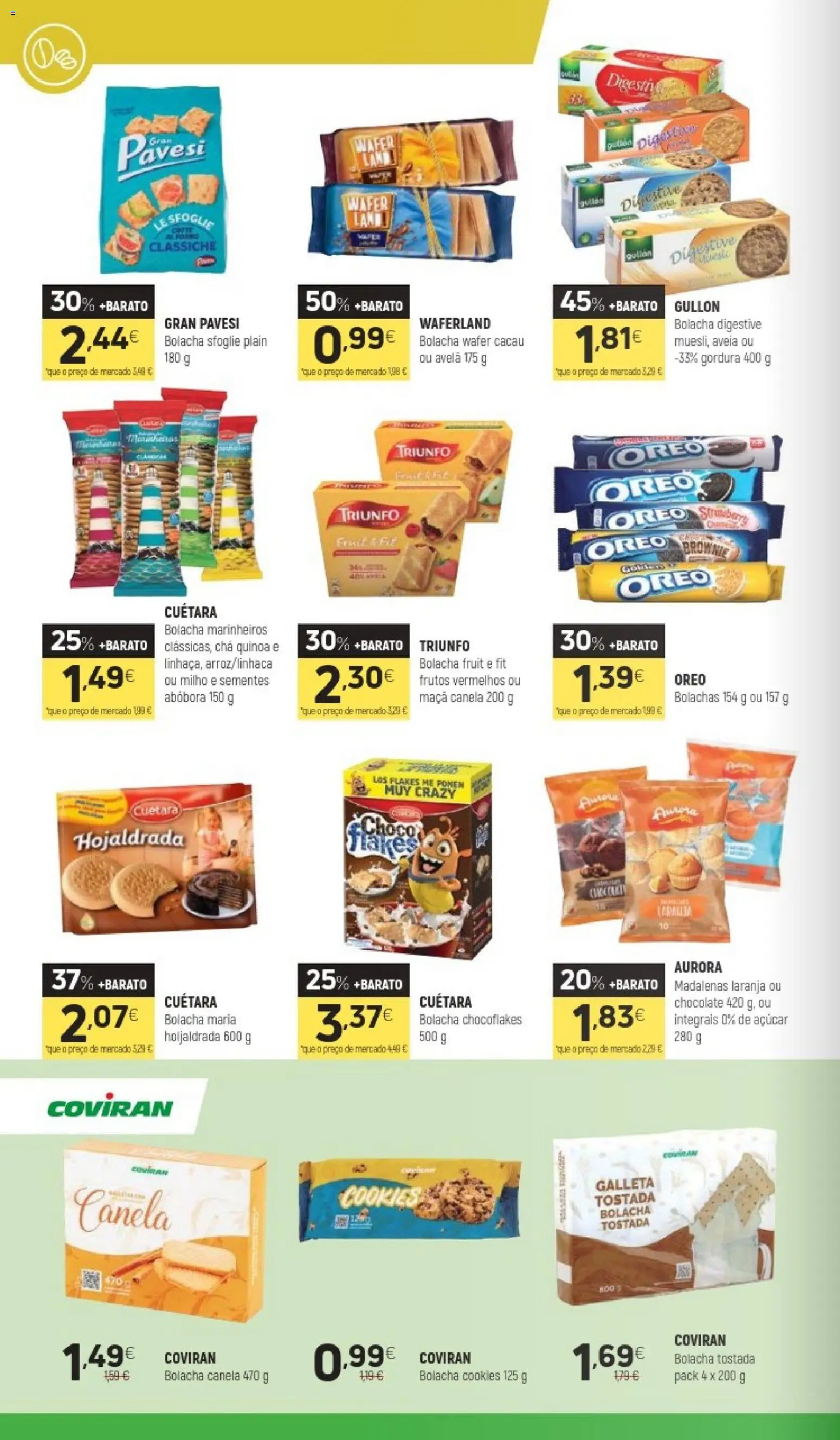 Coviran folheto │ válido de 10.03.2026 | Página: 10 | Produtos: Quinoa, Chocolate, Chá, Açúcar