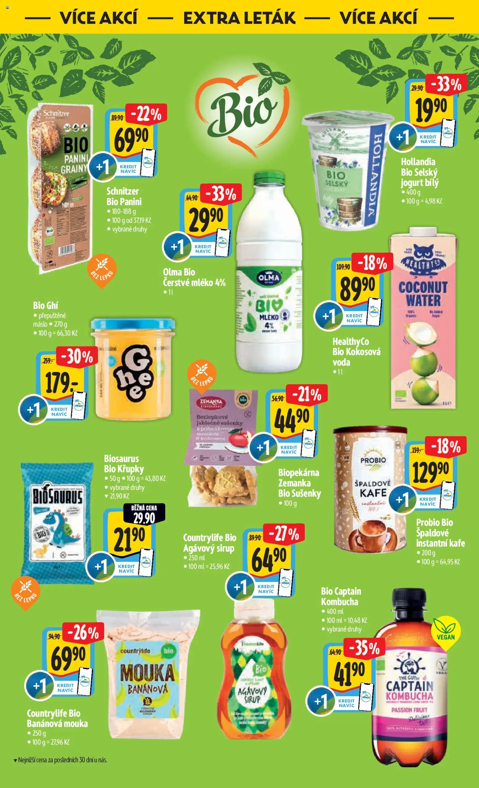 Albert leták - Hypermarket od 18.03.2026 | Strana: 47 | Produkty: Ghí, Máslo, Jogurt, Mouka