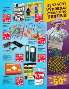 Kaufland SK Šamorín - amely érvényes a következő dátumtól: 05.02.2026 | Oldal: 67 | Termékek: Parkside, Tök, Só