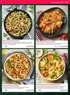bofrost folder - Voorbeeld van een folder van bofrost, geldig van 01.03.2026 | Pagina: 105 | Producten: Room, Ricotta, Saus, Groenten