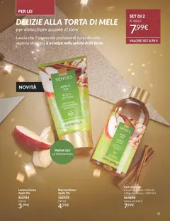 Anteprima del volantino Avon - Campagna 11/2025 valido a partire dal 01.11.2025 | Pagina: 51 | Prodotti: Bagnoschiuma, Mele, Profumo, Fragranza