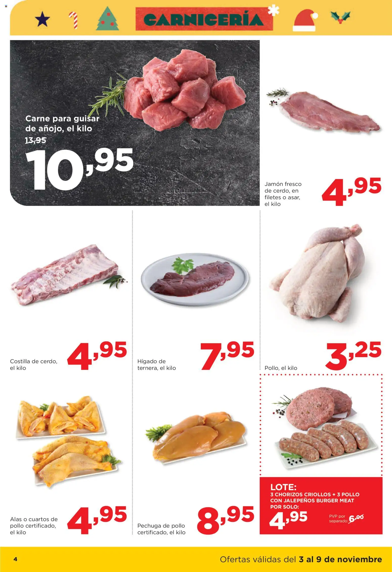 Alimerka folleto Castilla y León │ válido desde el 03.11.2025 | Página: 4 | Productos: Jamón