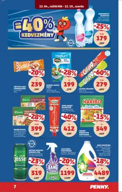 HARIBO WINTER MIX GUMICUKOR, 175 g, 3137 Ft/kg - amely érvényes a következő dátumtól: 04.12.2025 | Oldal: 11