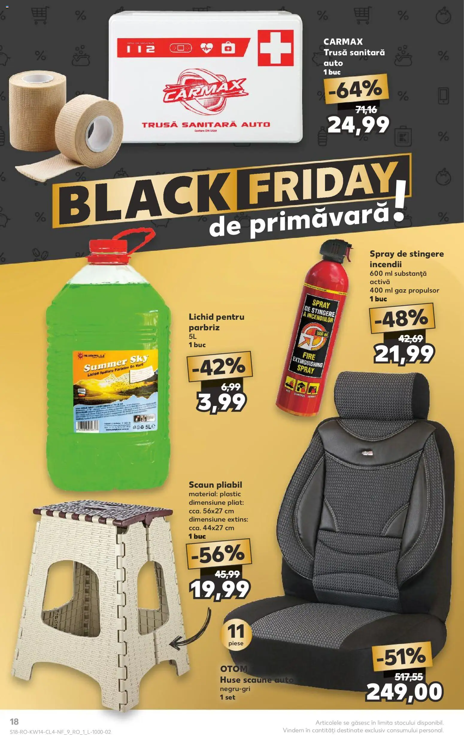 Noul catalog Kaufland – valabil de la 01.04.2026 | Pagină: 18 | Produse: Scaun