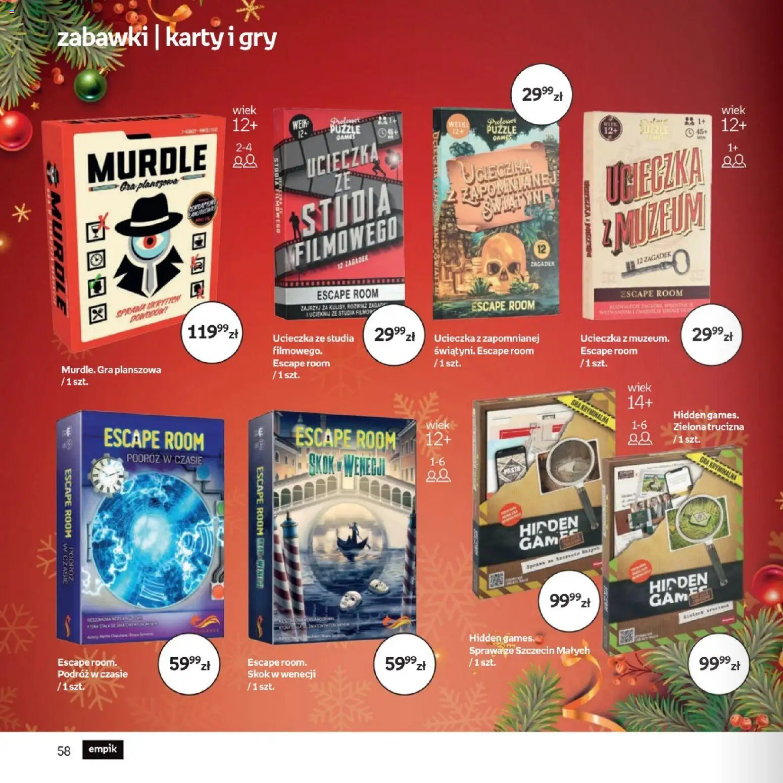 Empik promocje - Xmas Ksiazki od 26.11.2025 | Strona: 58