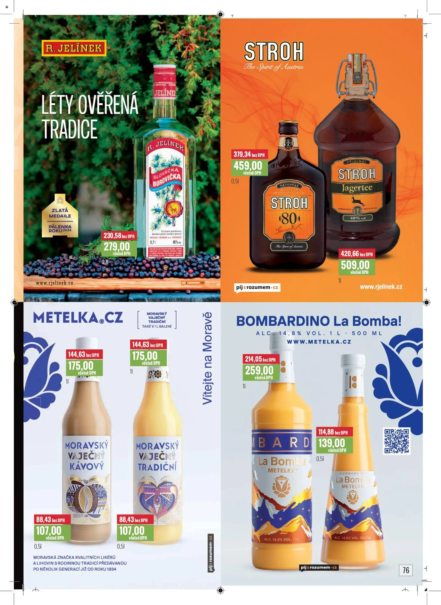 Ratio leták od 01.11.2025 | Strana: 77 | Produkty: Bombardino, Jelínek