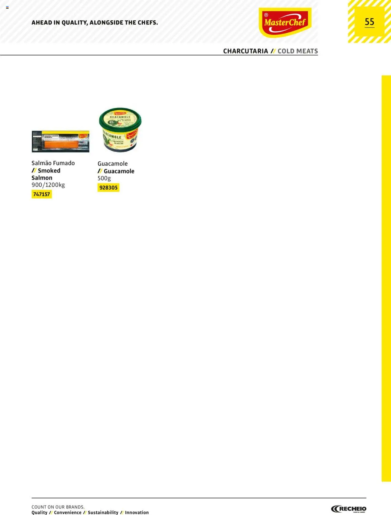 Recheio MasterChef │ válido de 22.03.2024 | Página: 55 | Produtos: Salmão
