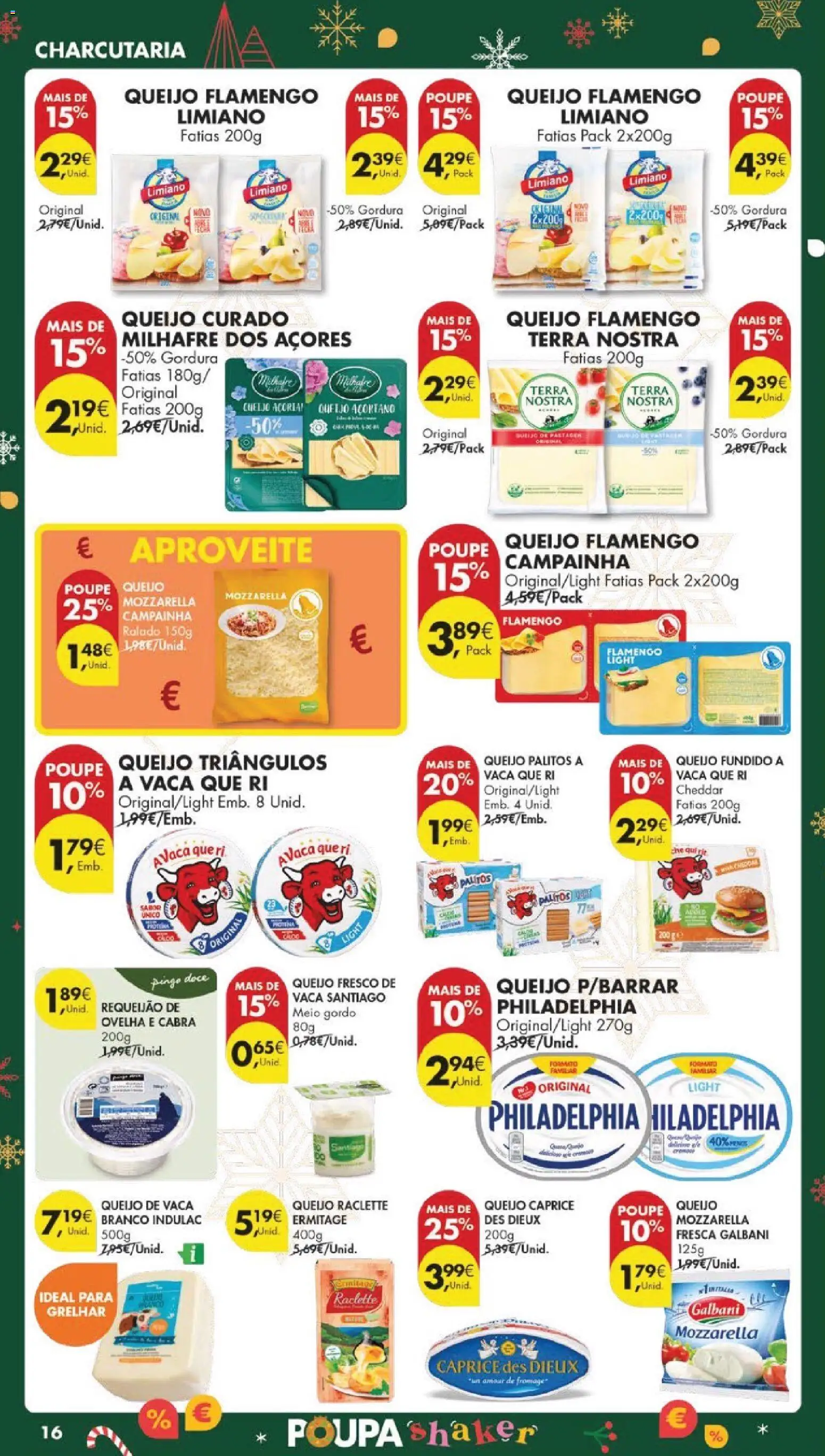 Pingo Doce folheto │ válido de 09.12.2025 | Página: 22 | Produtos: Campainha, Queijo, Requeijão, Cheddar