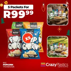 Crazy Plastics specials catalogue – valid from 12.12.2025 | Page: 3 | Products: Popcorn, Pepper