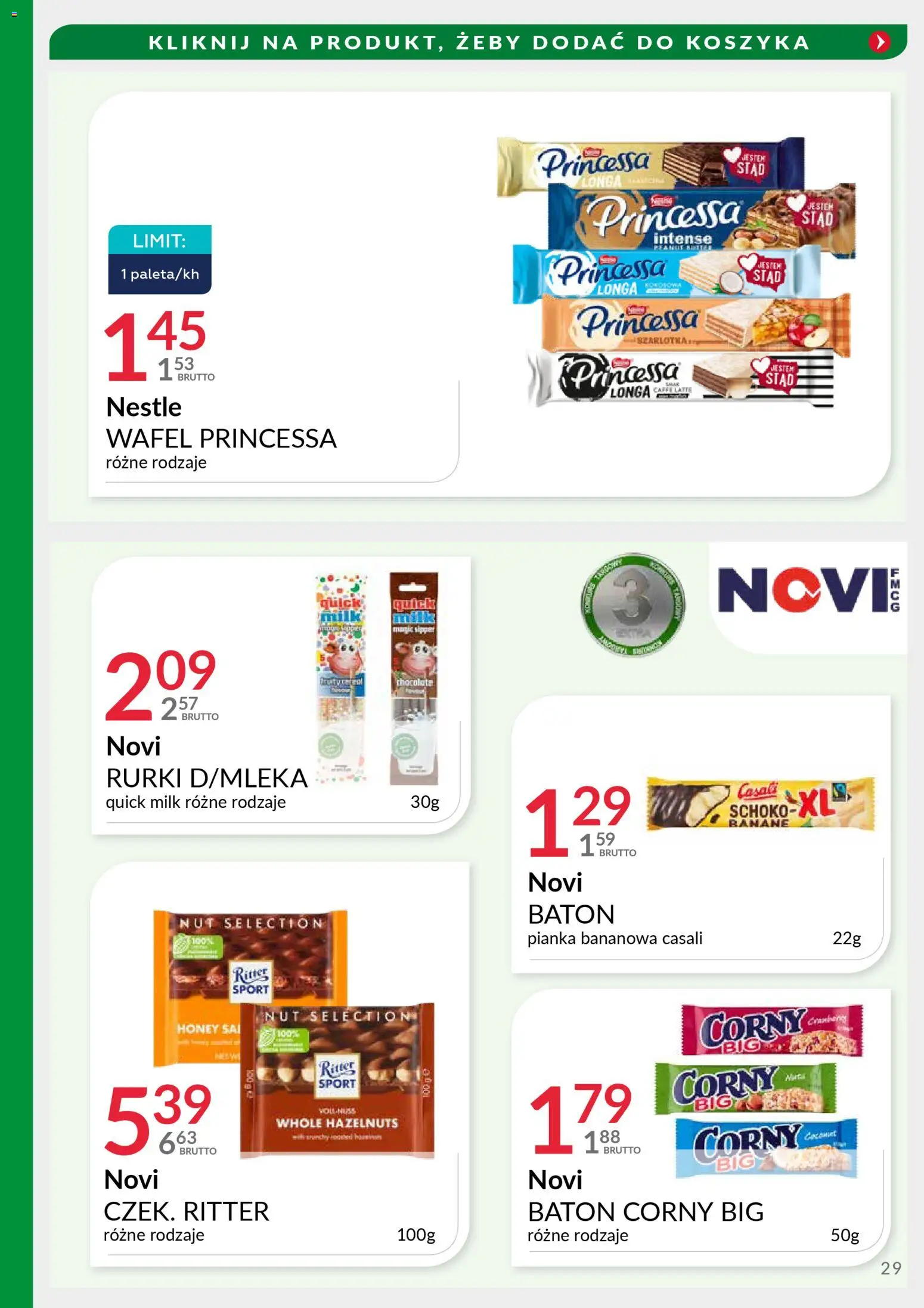 Eurocash Gazetka - Targi Jesień od 17.11.2025 | Strona: 29 | Produkty: Lego, Baton