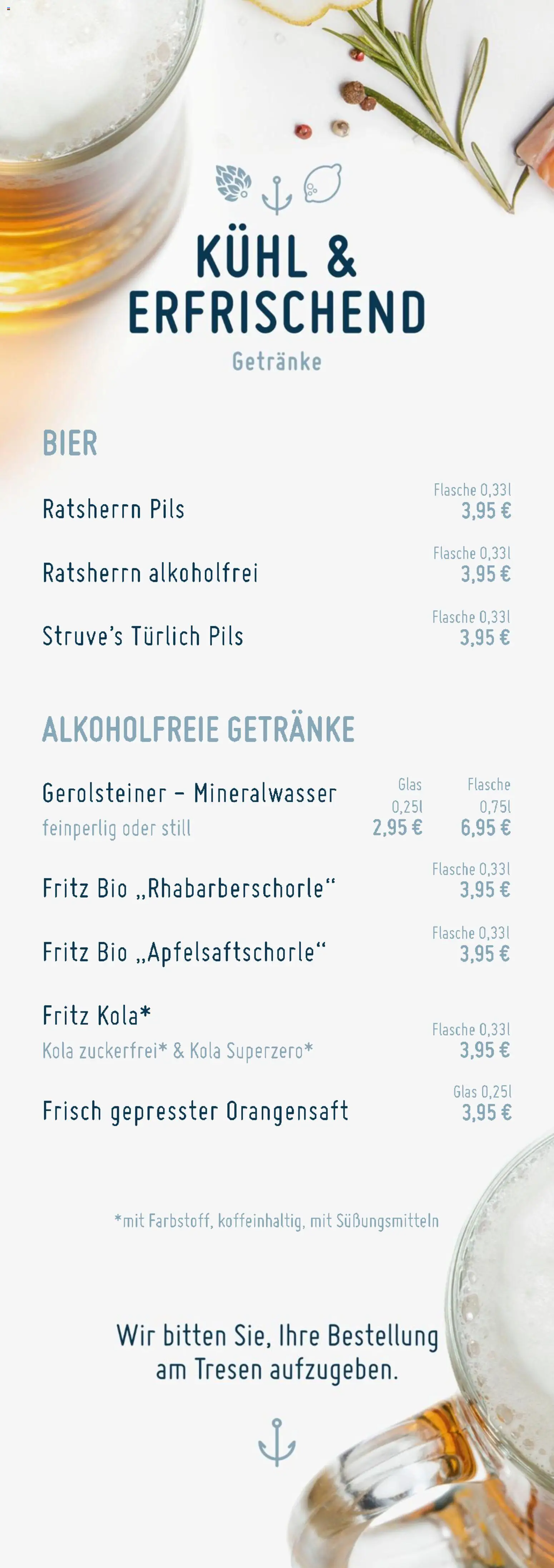 Edeka Struve Hummerstand – gültig ab 21.01.2026 | Seite: 18 | Produkte: Bier, Pils, Orangensaft, Gerolsteiner