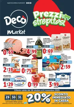 Anteprima del volantino Decò Market - Genazzano catalogo valido a partire dal 28.10.2025