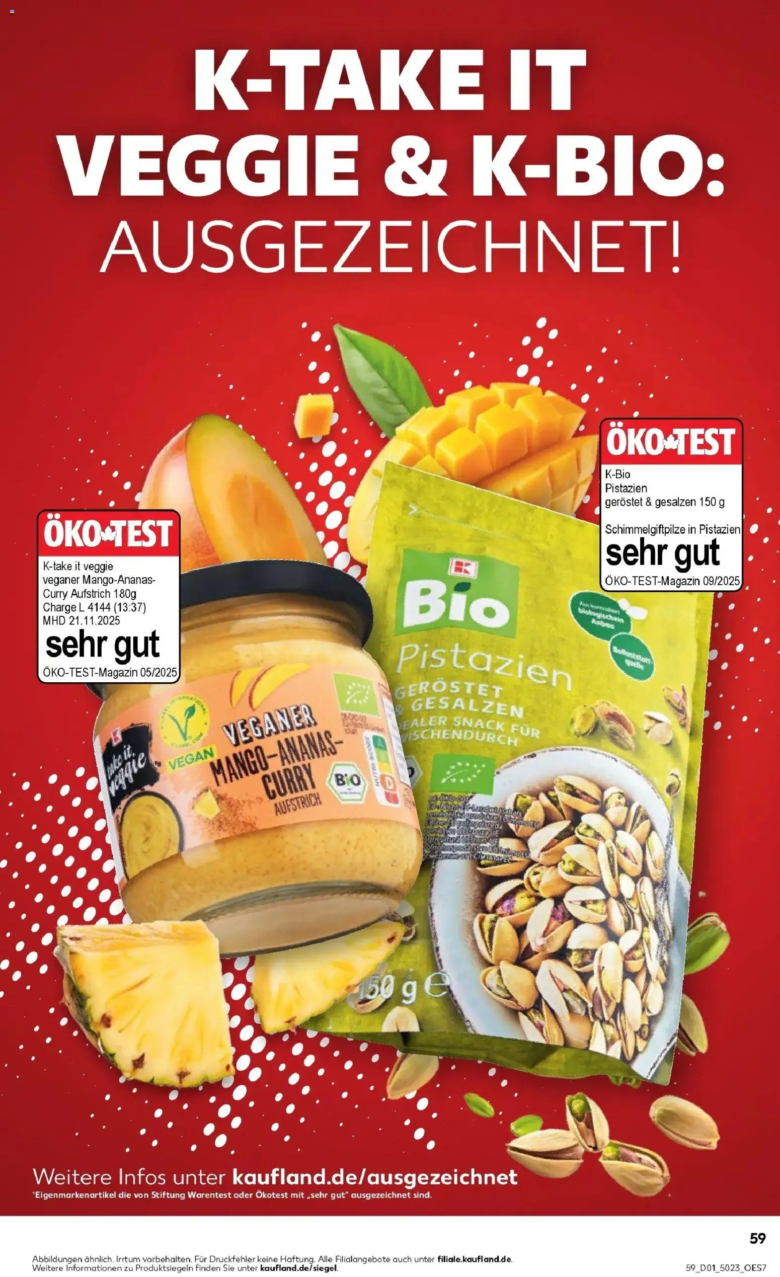 Kaufland prospekt Grevenbroich	 – gültig ab 02.01.2026 | Seite: 59 | Produkte: Pistazien