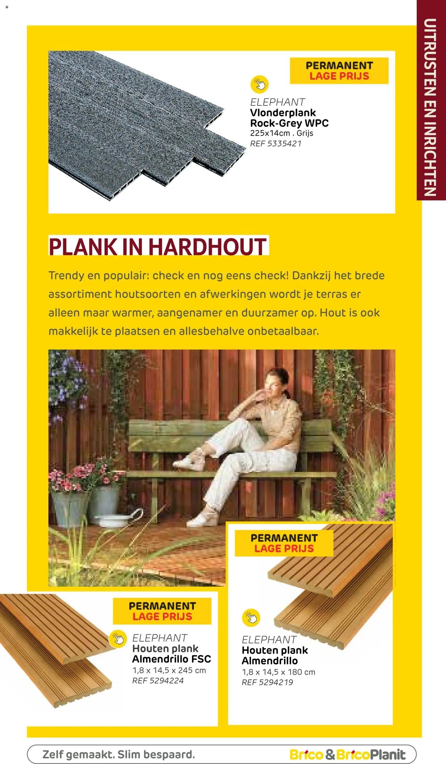 {H1} | Pagina: 205 | Producten: Plank