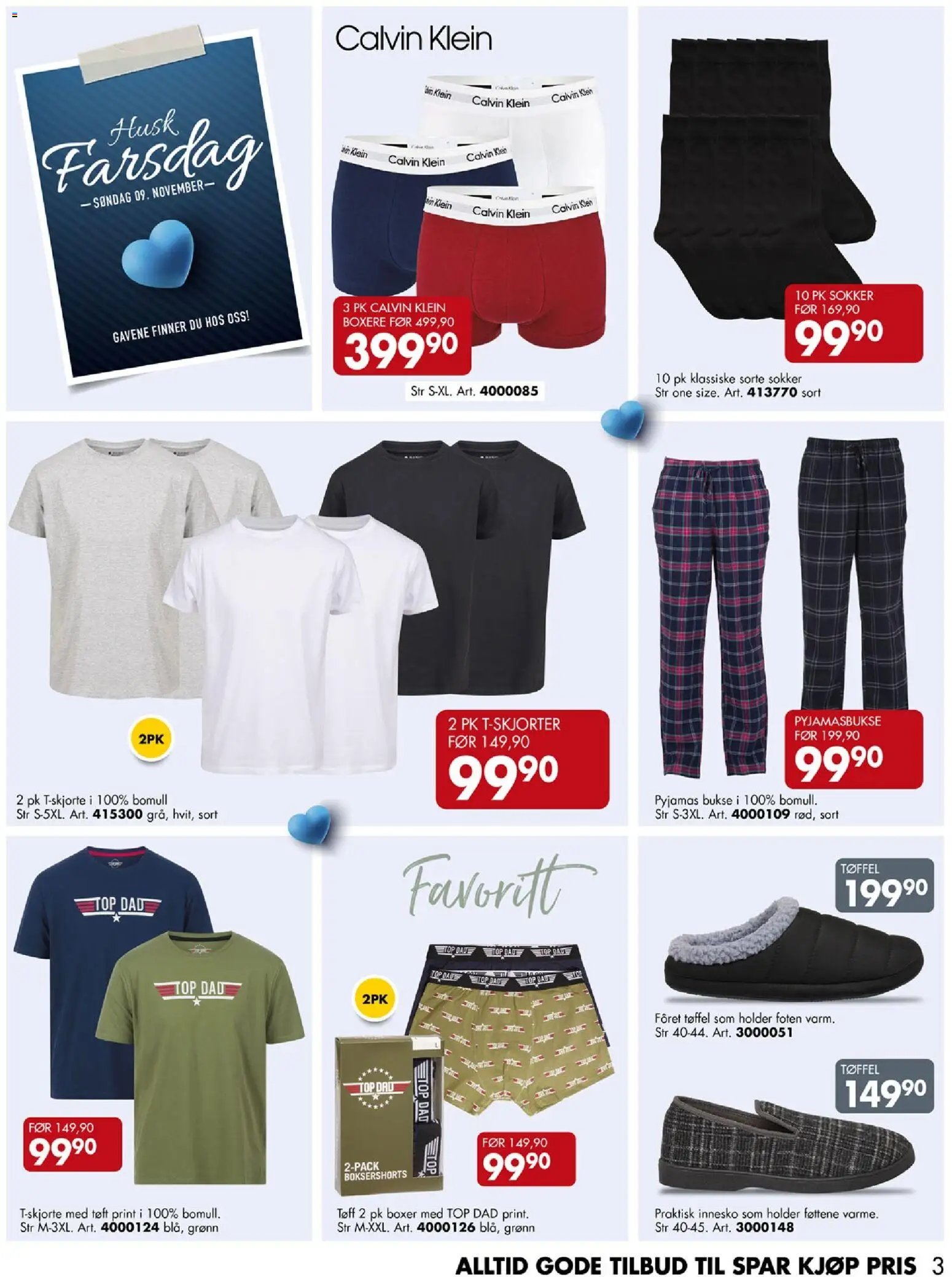 {H1} | Side: 3 | Produkter: Nuisette, Sokker, Boxer, Capsule de café