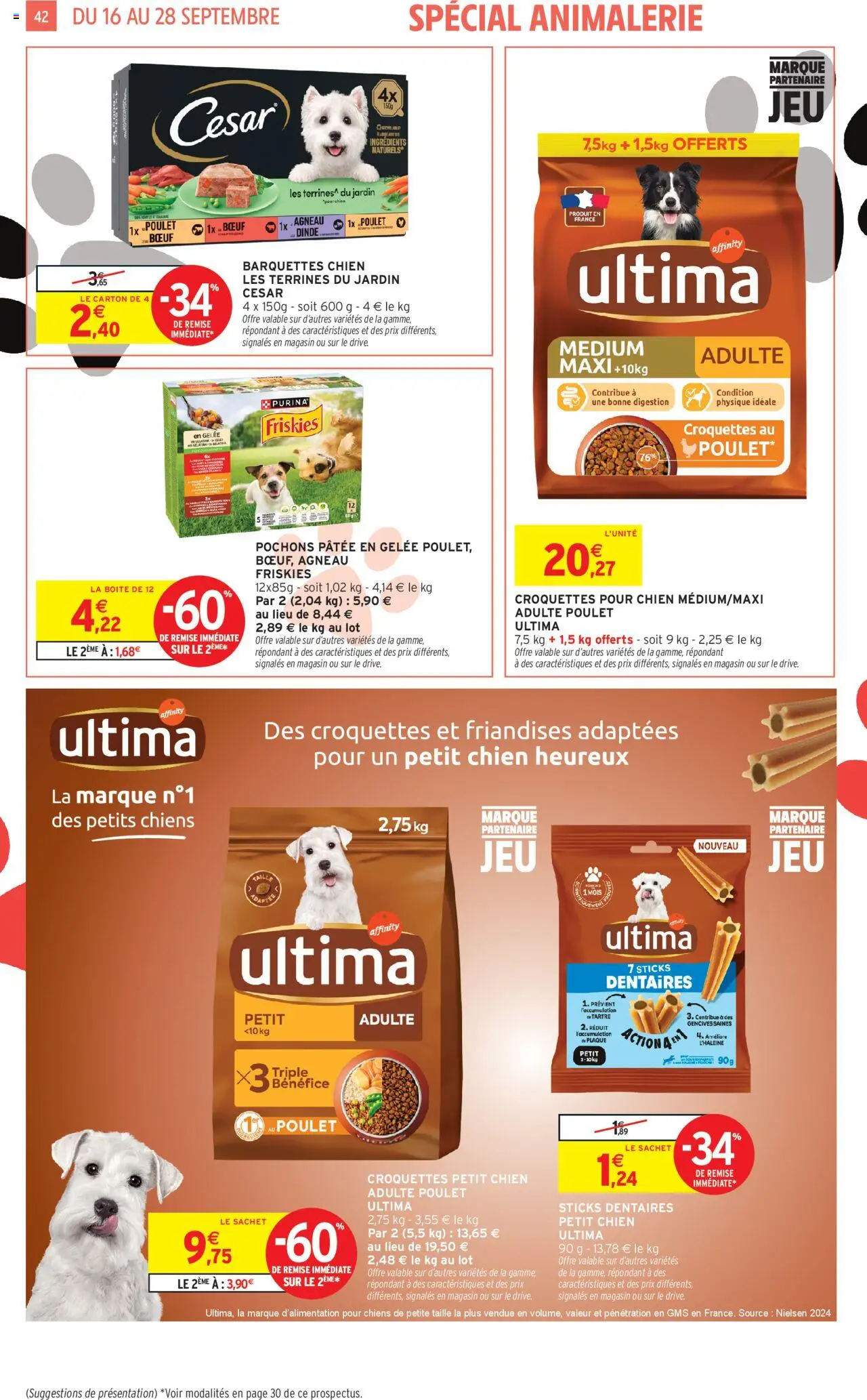  | Page: 42 | Produits: Agneau, Croquettes pour chien, Gelée
