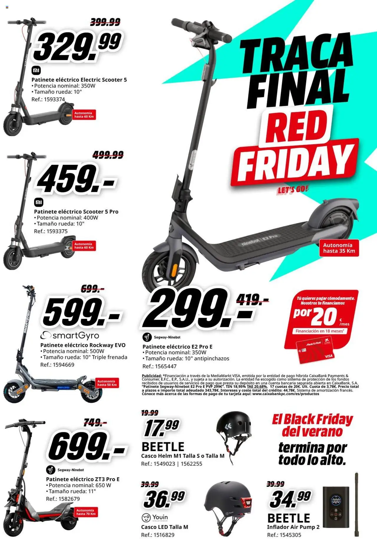 Media Markt folleto │ válido desde el 23.06.2025 | Página: 22 | Productos: Patinete, Té, Inflador, Ελιές