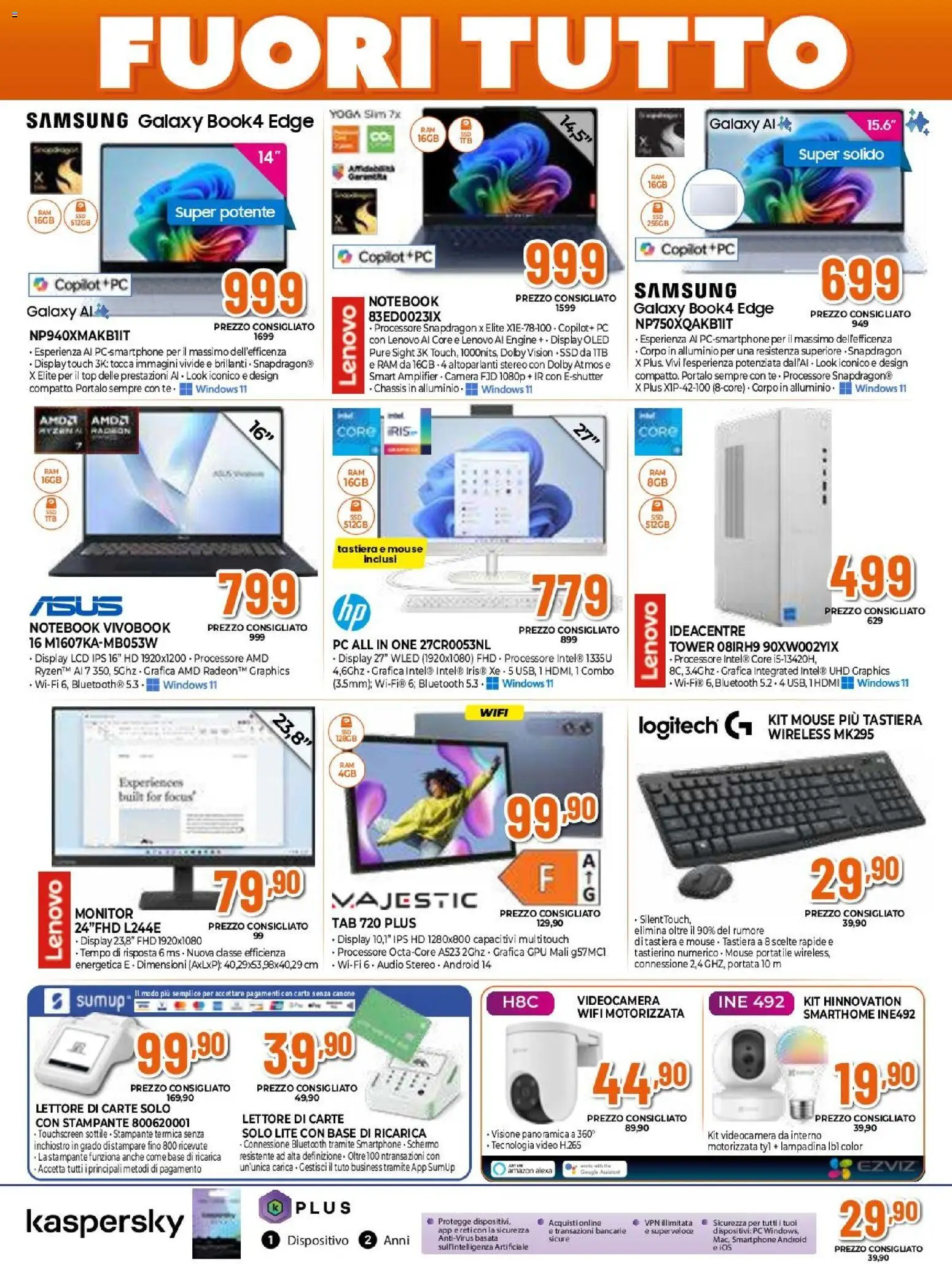 Volantino Expert del 27.12.2025 | Pagina: 20 | Prodotti: Notebook, Top, Mouse, Audio