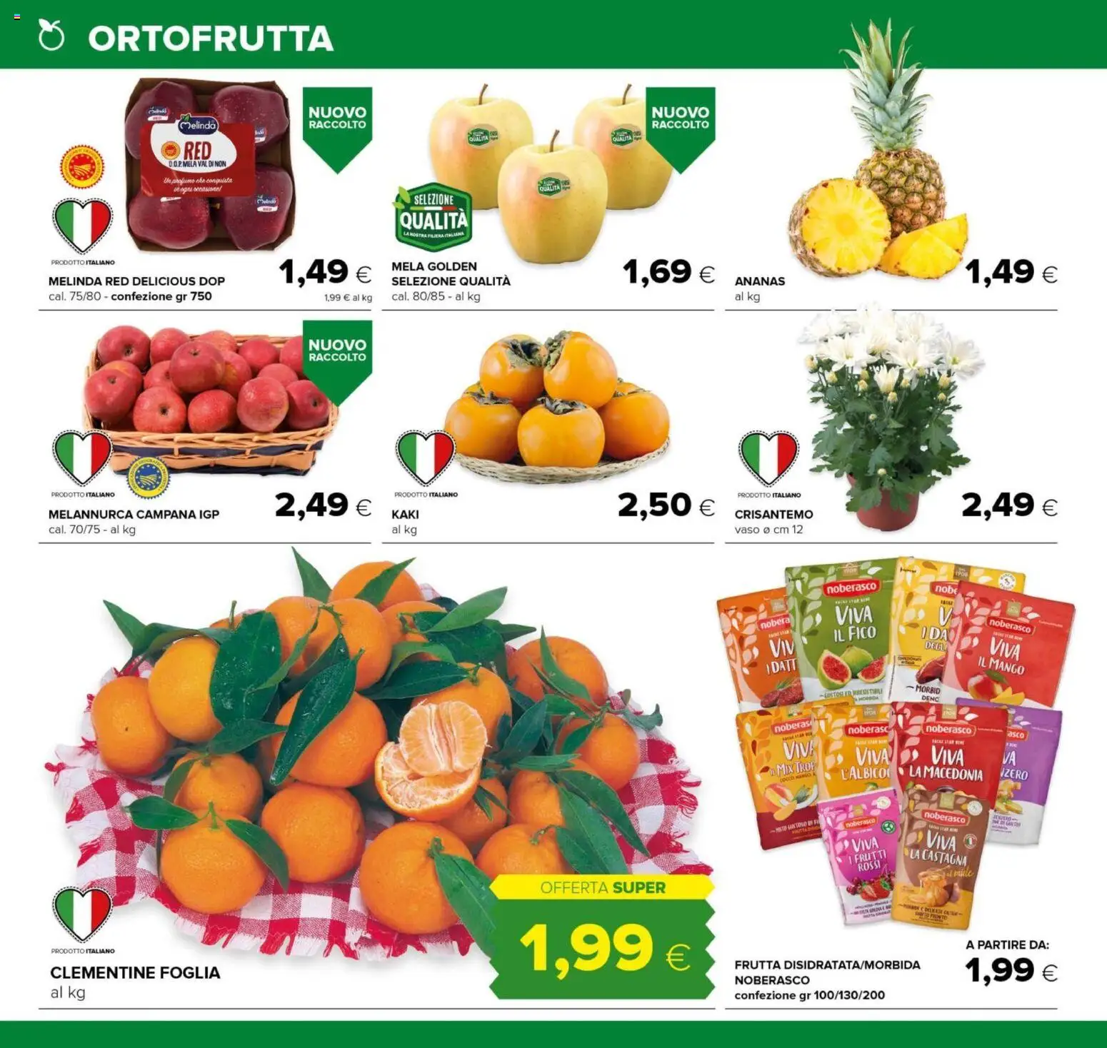 Volantino Tigre del 23.10.2025 | Pagina: 6 | Prodotti: Frutta, Macedonia, Vaso, Profumo