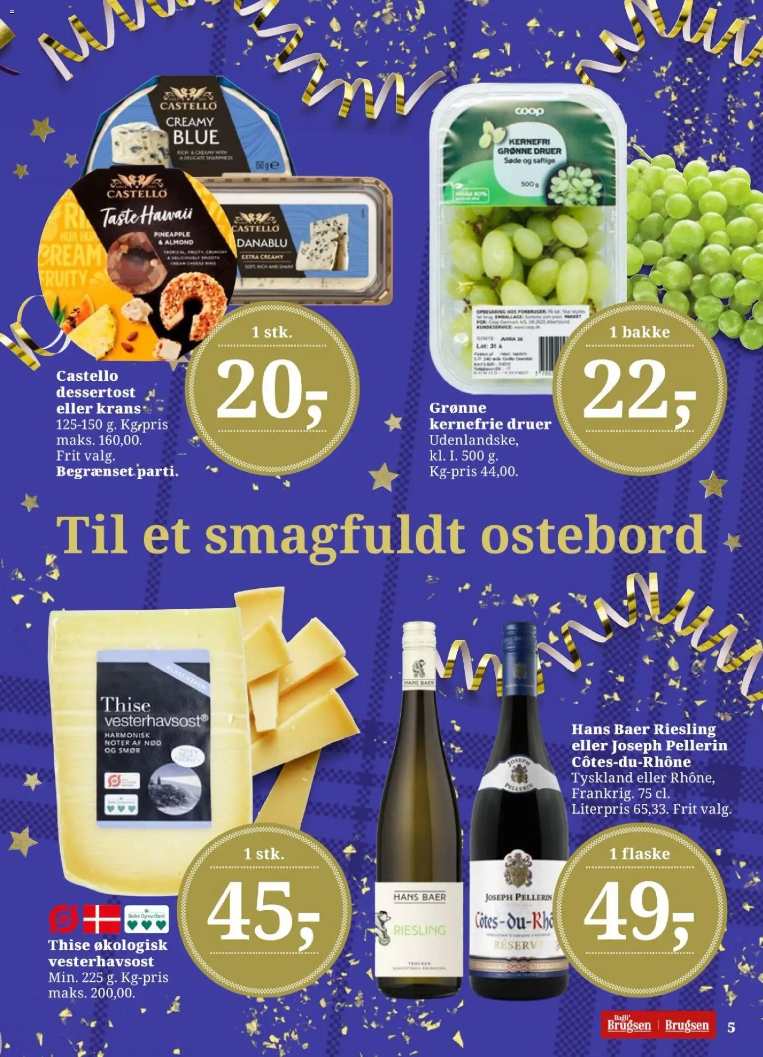 Dagli'Brugsen tilbudsavis – gyldig fra 27.12.2025 | Side: 5 | Produkter: Smør