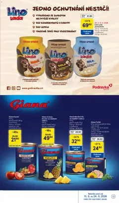 Náhled letáku Giana Mandarinky, ve sladkém nálevu 312 g, pevný podíl 175 g od 11.03.2026 | Strana: 13