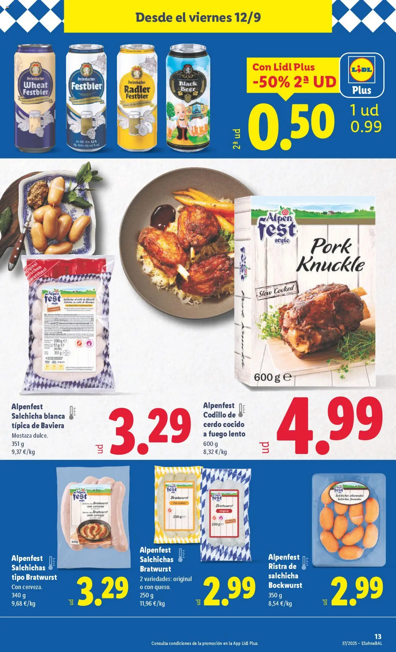 Lidl folleto │ válido desde el 08.09.2025 | Página: 29 | Productos: Cerdo