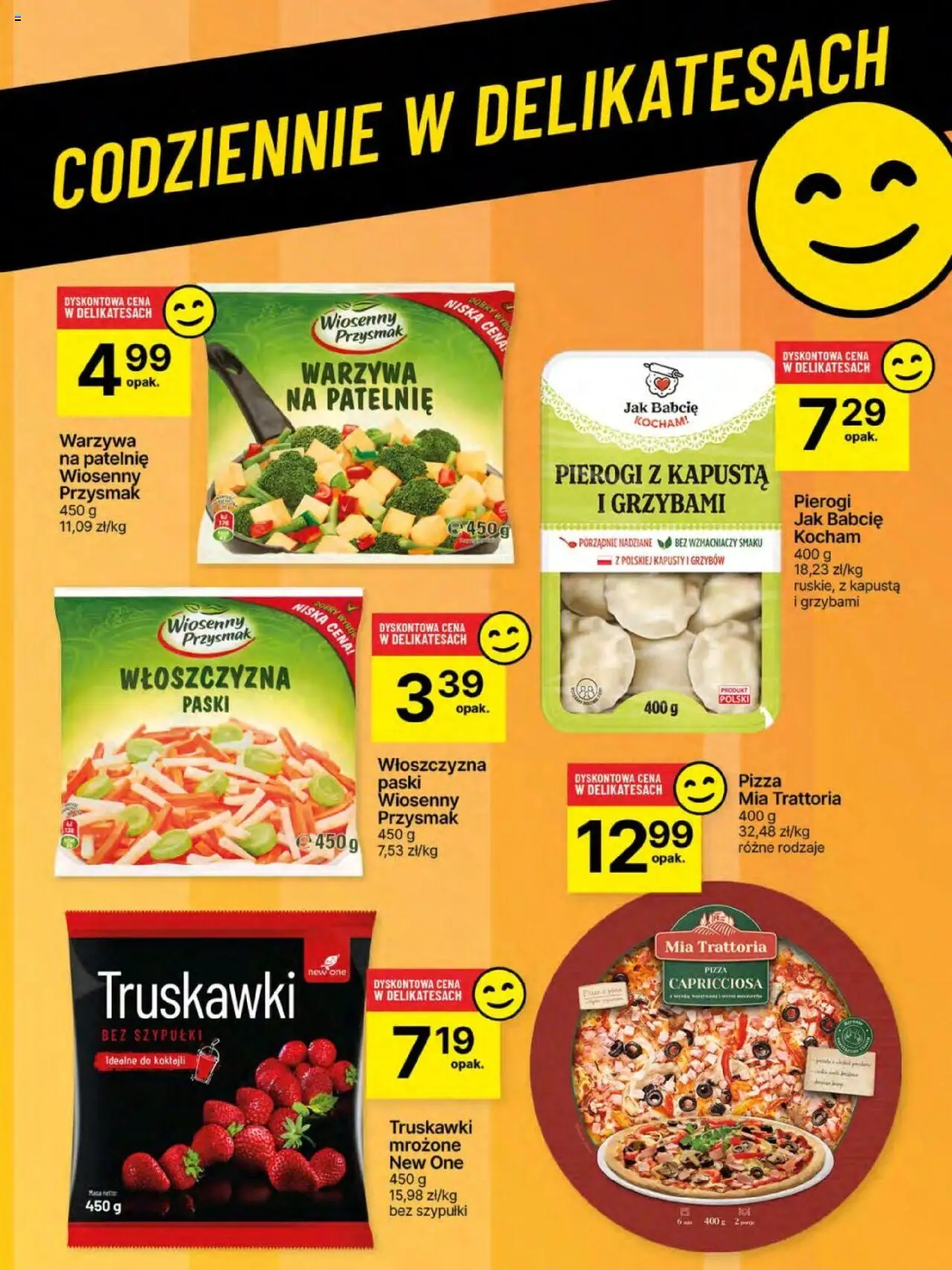 Delikatesy Centrum Gazetka od 19.06.2025 | Strona: 53 | Produkty: Kapusta, Pierogi, Warzywa na patelnie, Truskawki