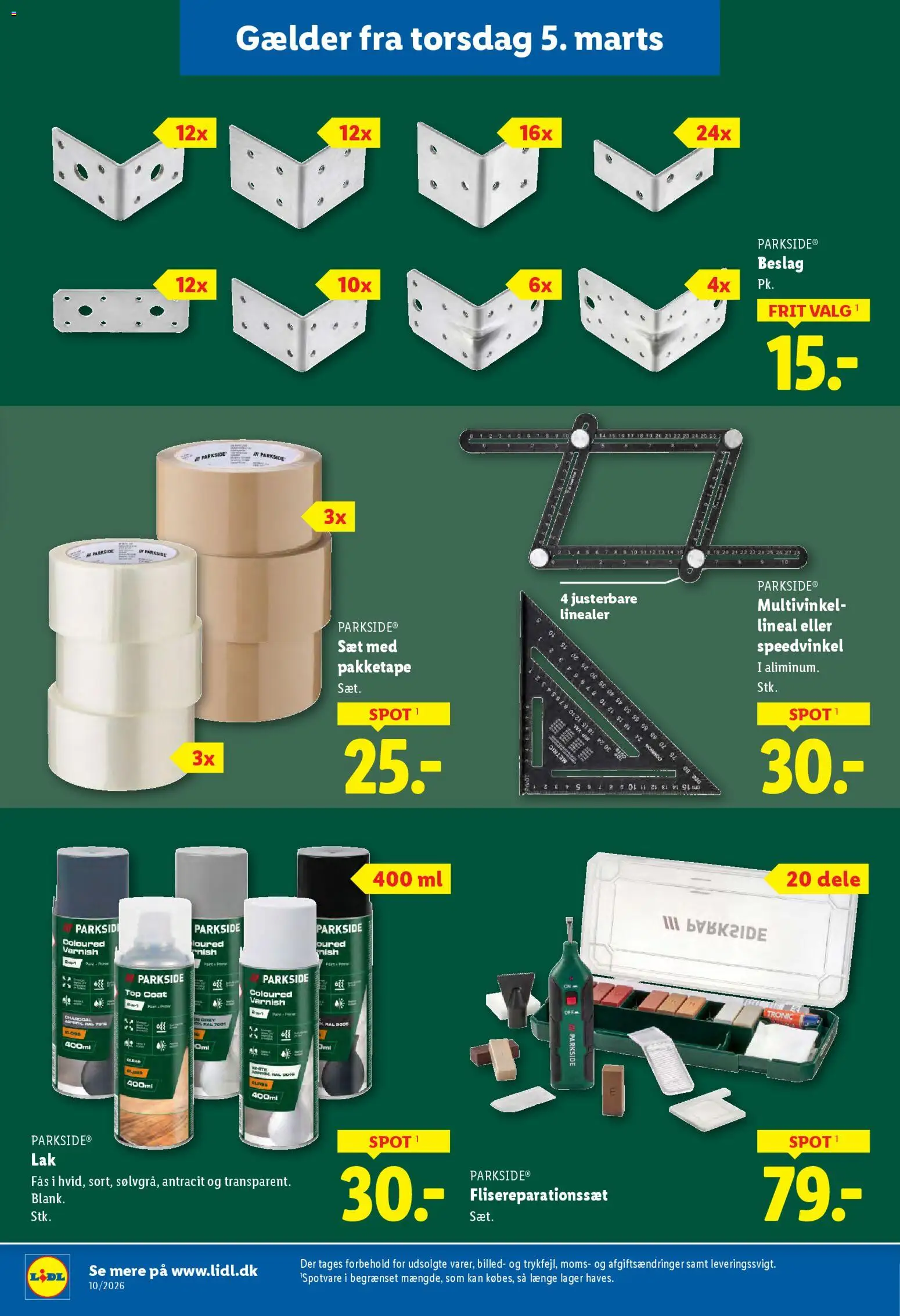 Lidl tilbudsavis – gyldig fra 05.03.2026 | Side: 13 | Produkter: Søm