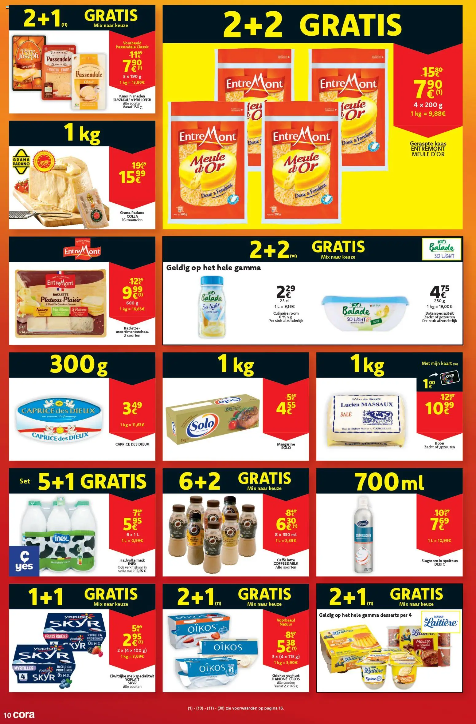 {H1} | Pagina: 10 | Producten: Halfvolle Melk, Slagroom, Volle melk, Melk