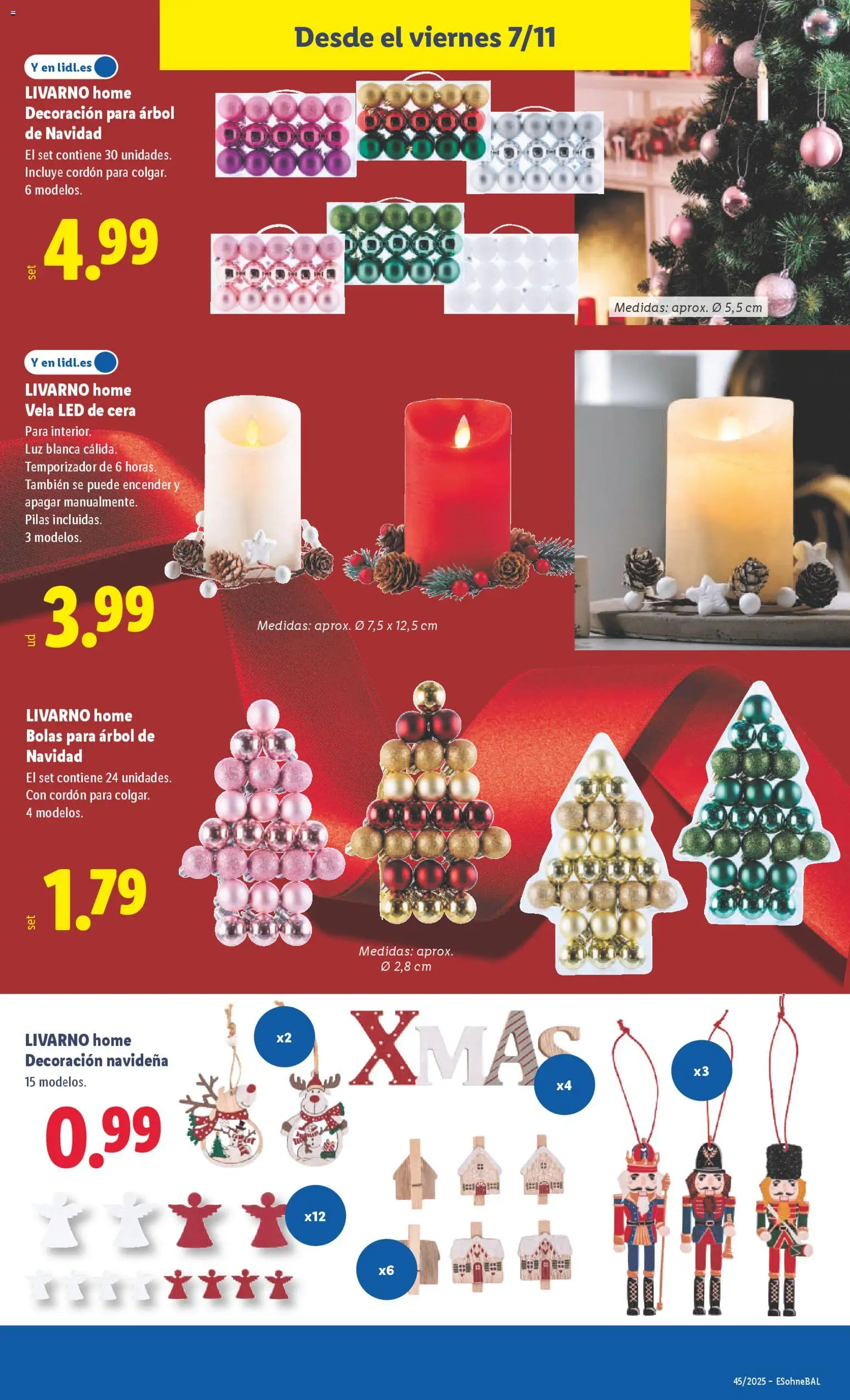 Lidl folleto de bazar │ válido desde el 03.11.2025 | Página: 27 | Productos: Vela