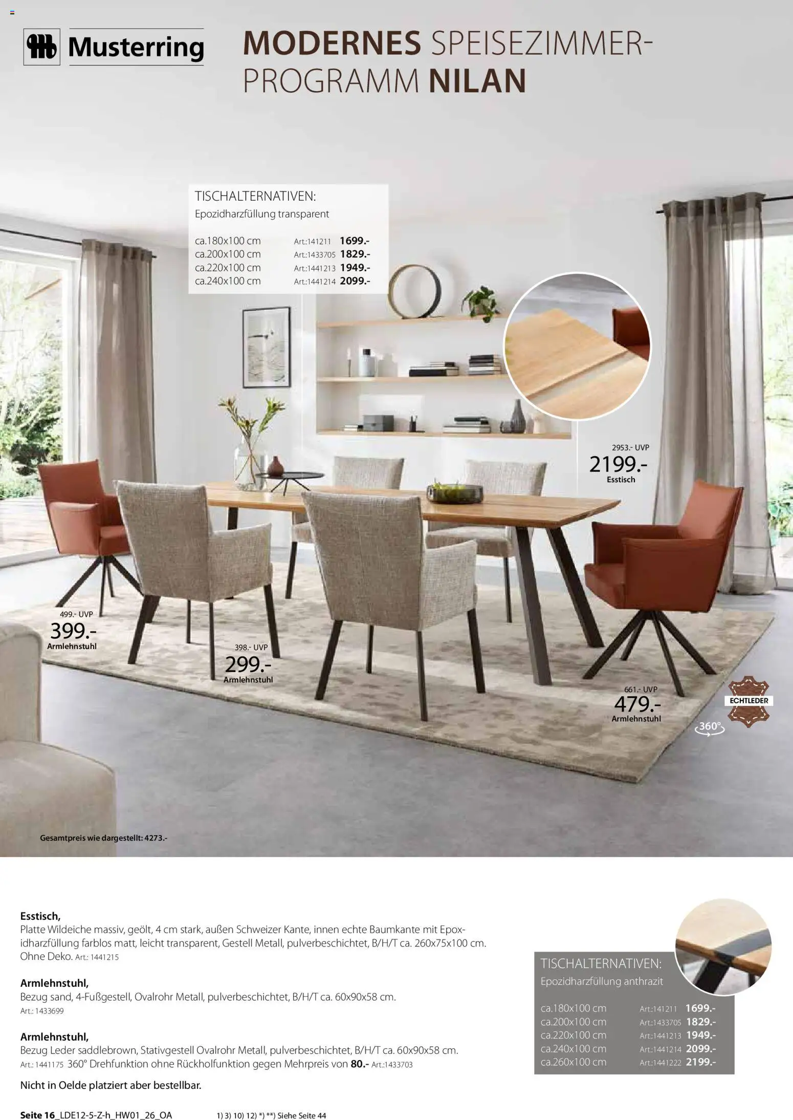 Zurbrüggen  Hochwert-Spezial – gültig ab 29.12.2025 | Seite: 28 | Produkte: Esstisch