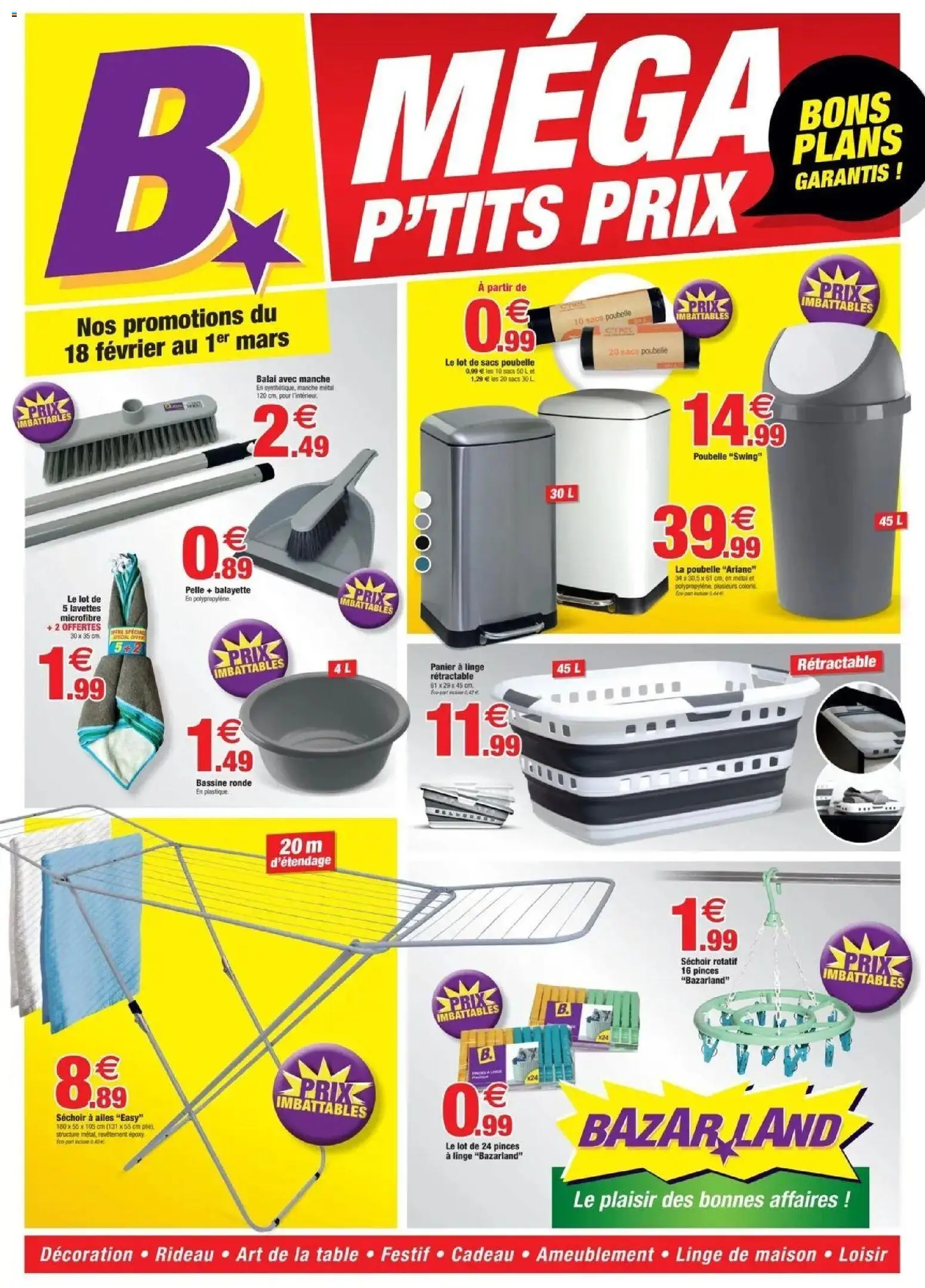 {H1} | Page: 1 | Produits: Panier à linge, Table, Panier, Rideau