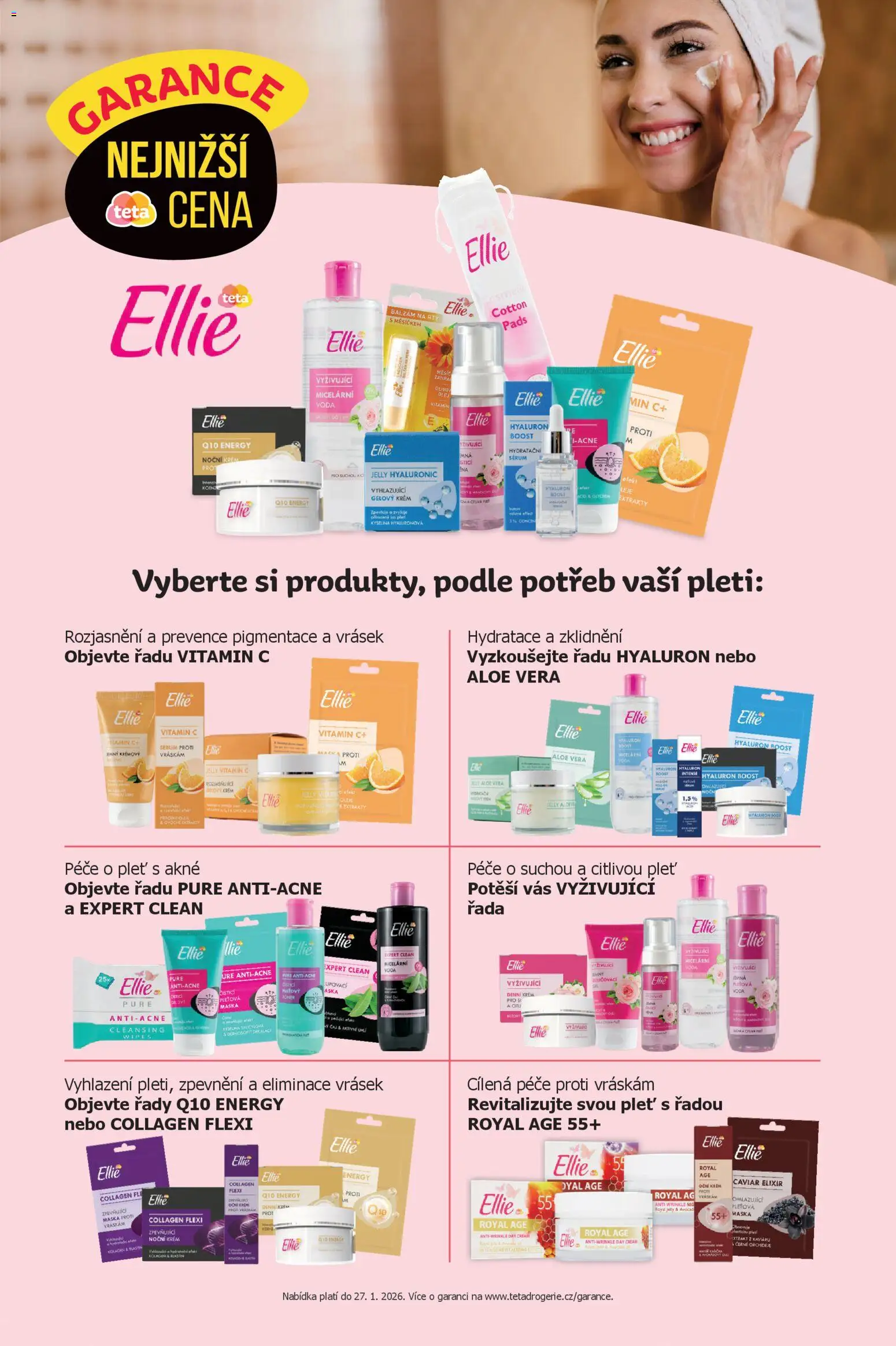 TETA Drogerie leták od 15.01.2026 | Strana: 9 | Produkty: Čaj, Balzám na rty, Hydratační krém, Ubrousky