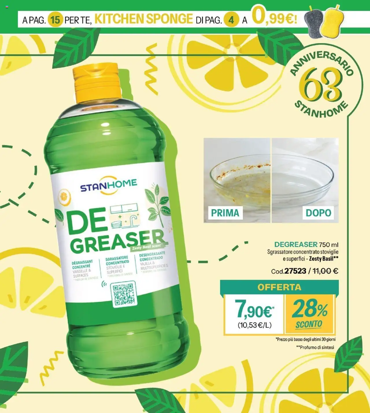 Volantino Stanhome del 30.09.2025 | Pagina: 9 | Prodotti: Sgrassatore, Profumo