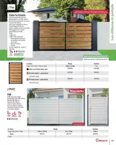 Gedimat - Prévisualisation de Gedimat Aménagements extérieurs valide à partir de 14.03.2025 | Page: 107