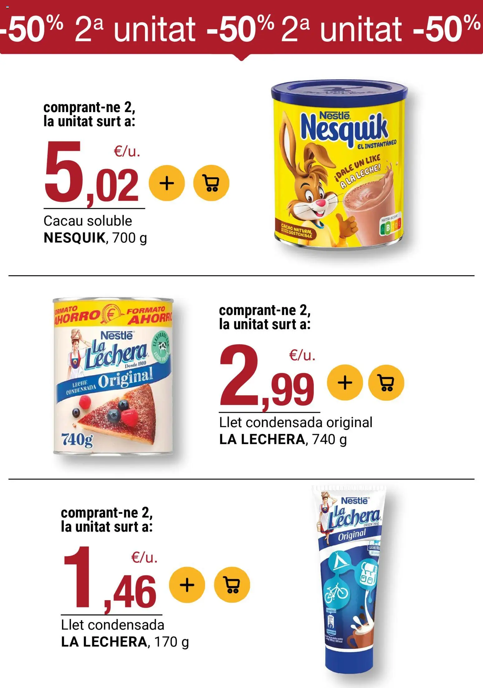 Bonpreu folleto │ válido desde el 21.04.2026 | Página: 35 | Productos: Leche, Φαρίνα, Φρυγανιές σικάλεως
