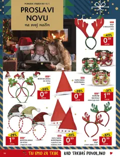 KAPA DJEDA BOŽIĆNJAKA, Kapa Djeda Božićnjaka - Pregled kataloga iz trgovine Konzum, vrijedi od 27.12.2025 | Stranica: 10