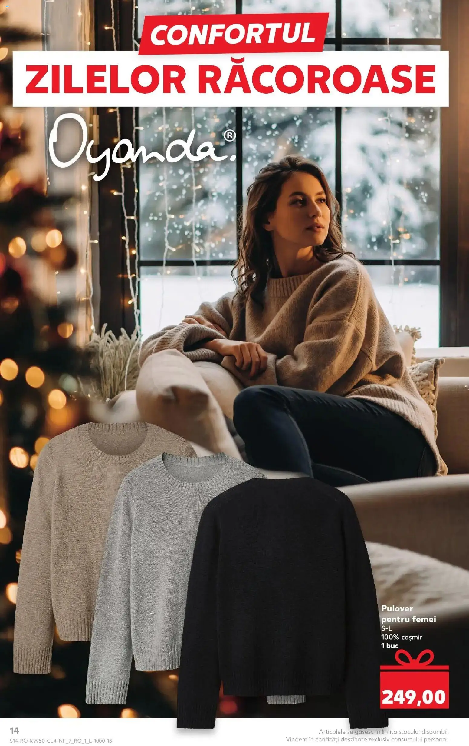 Noul catalog Kaufland – valabil de la 10.12.2025 | Pagină: 14 | Produse: Pulover