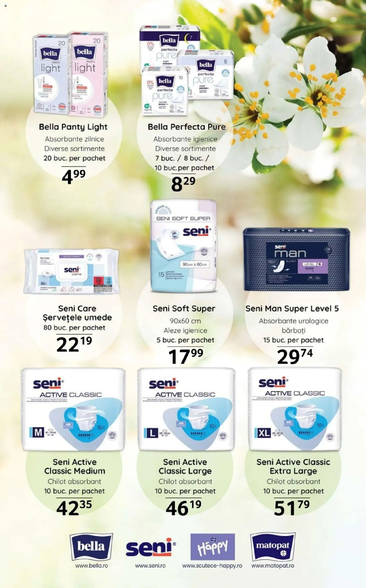 Noul catalog Selgros – valabil de la 03.04.2026 | Pagină: 32 | Produse: Șervețele umede, Absorbante