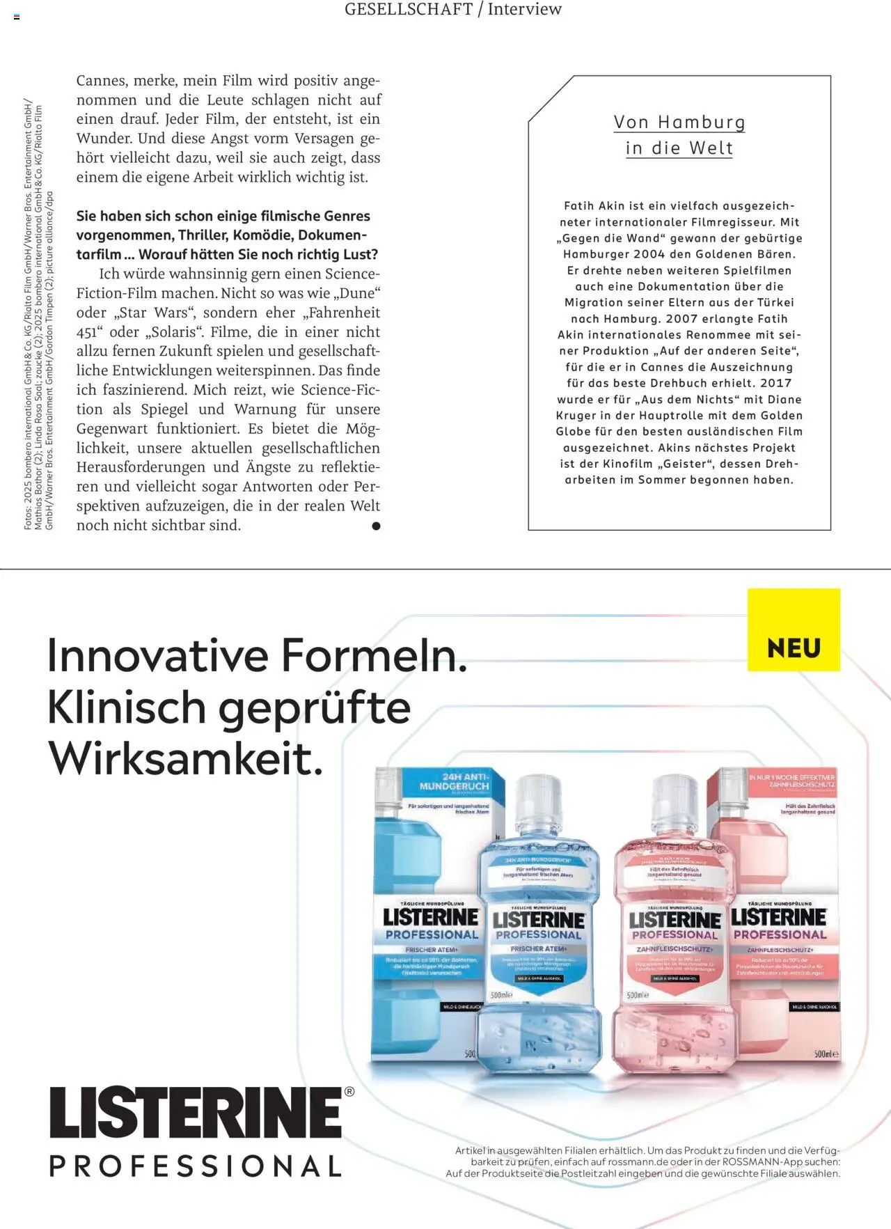 Rossmann Centaur – gültig ab 01.10.2025 | Seite: 35 | Produkte: Spiegel, Listerine