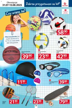 Selgros cash&carry - Katalog Szkoła od 31.07.2025 | Strona: 28 | Produkty: Deskorolka