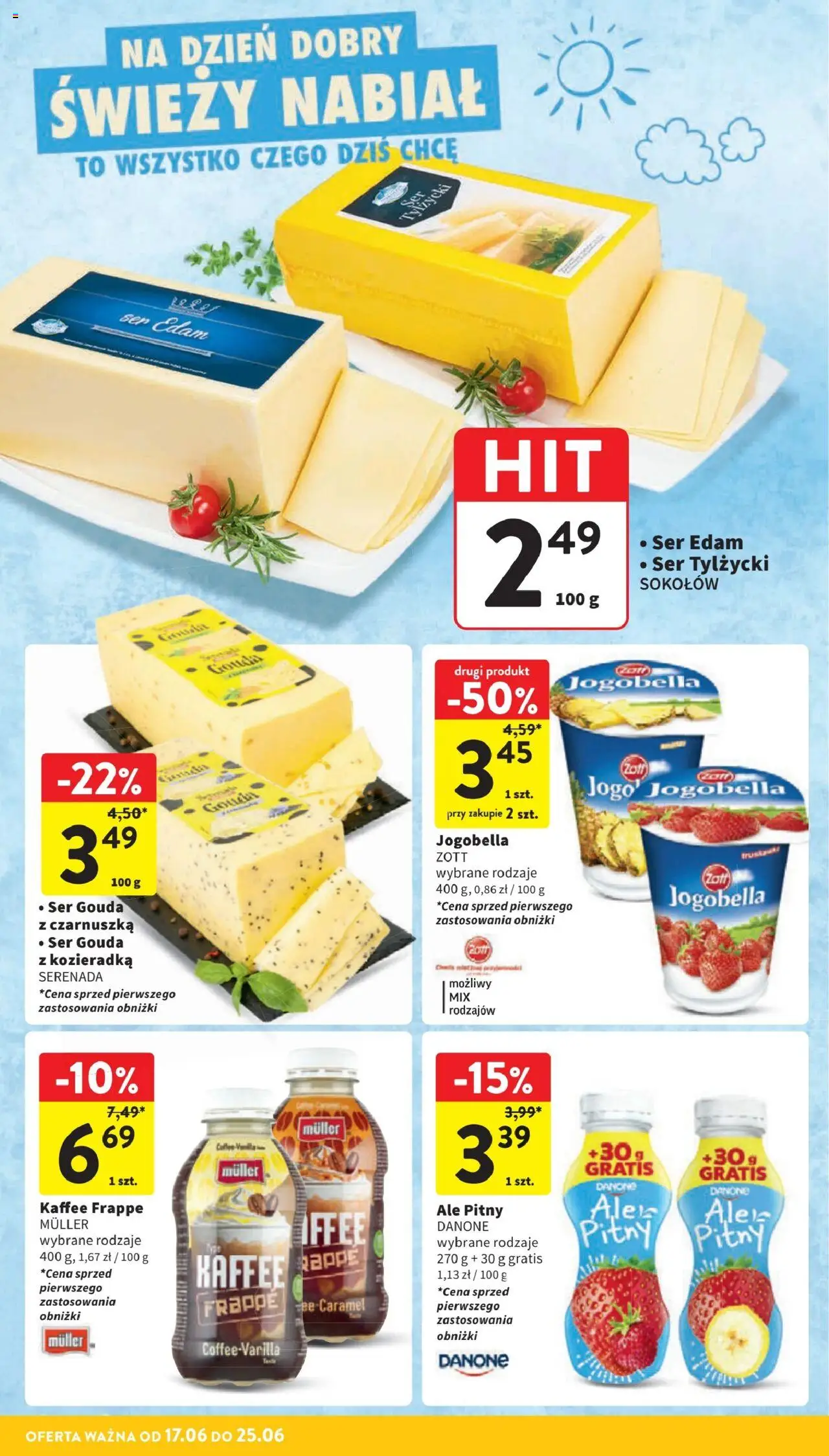 Intermarche Gazetka od 17.06.2025 | Strona: 30 | Produkty: Czarnuszka, Ser, Ser gouda