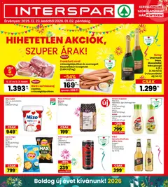 Interspar Akciós újság - amely érvényes a következő dátumtól: 23.12.2025